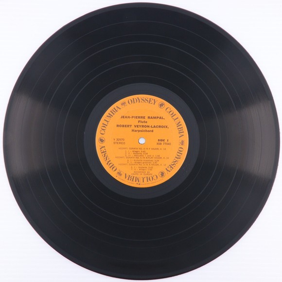 Mozart / Jean-Pierre Rampal - Six Sonatas For Flute & Harpsichord 12" LP Record - Picture 8 of 12